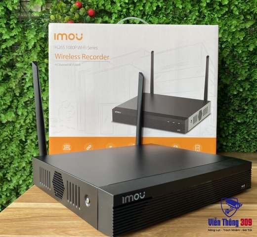 Đầu ghi hình Wifi 4 kênh IMOU NVR1104HS-W-S2