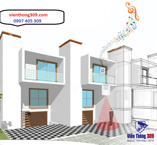 Chuông báo khách không dây HT-BK3