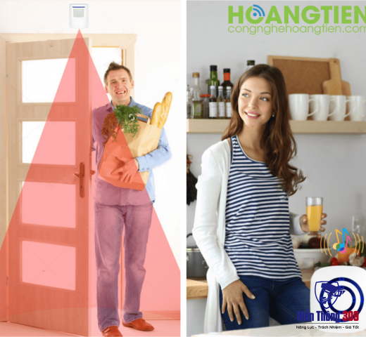Chuông báo khách không dây HT-BK3