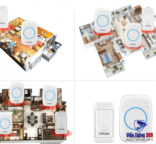 Chuông cửa không dây Cacazi HT-CA2