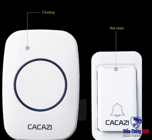 Chuông cửa không dây Cacazi HT-CA2