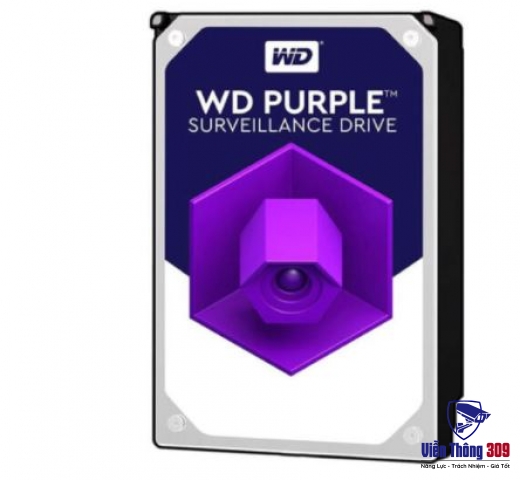 Ổ cứng HDD Western Purple 4Tb SATA3 5400rpm