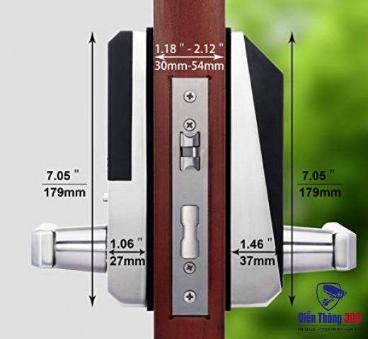 Khóa Cửa Vân Tay Thông Minh ZKTECO AL20DB